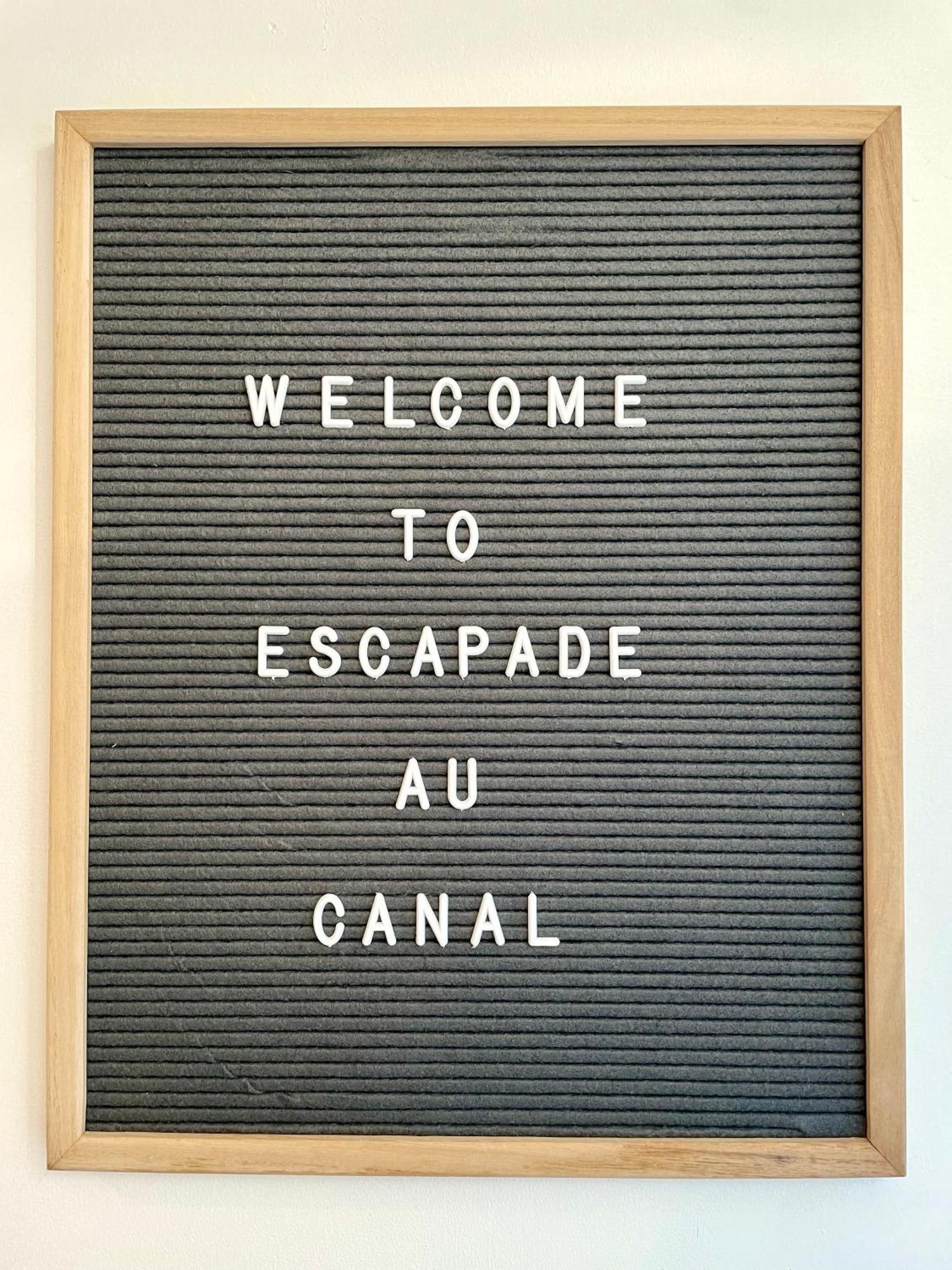 Bienvenue Sur L'Escapade Au Canal Castets-en-Dorthe Εξωτερικό φωτογραφία